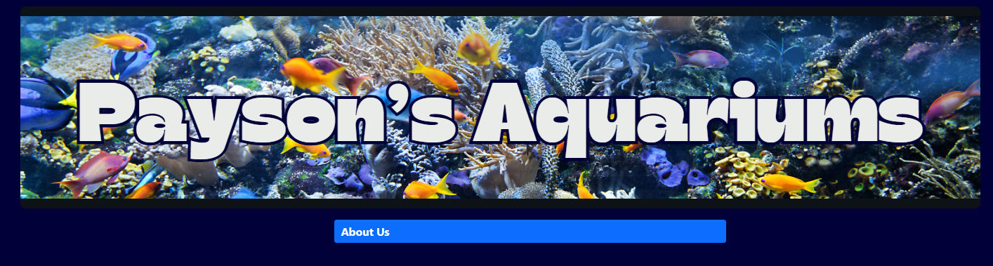project 2 - Inventory WebApp Payson's Aquariums